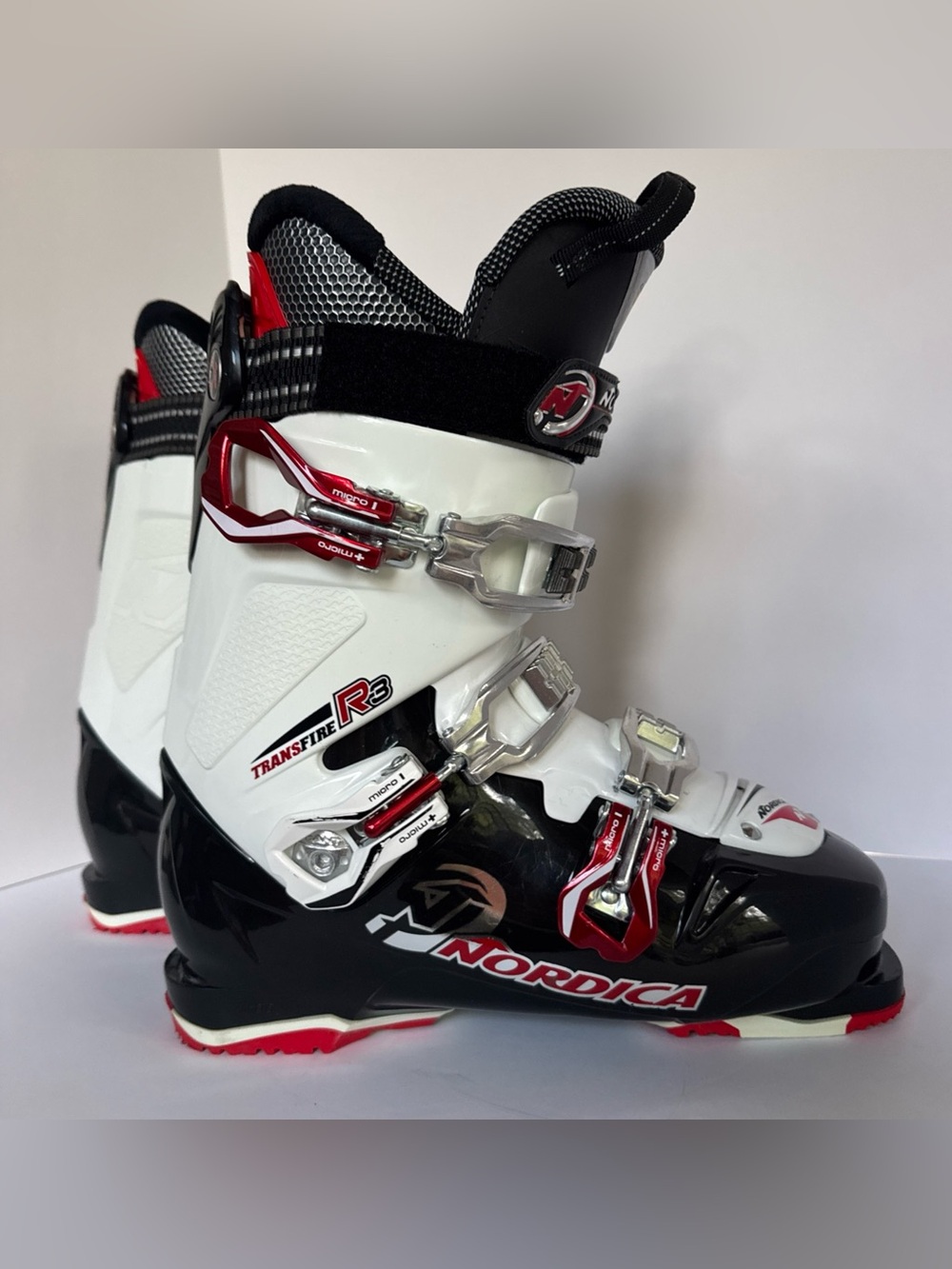 New Nordica Transfire R3 Ski Boots White Black Ski Boots Patella Pro 27.5 315 mm